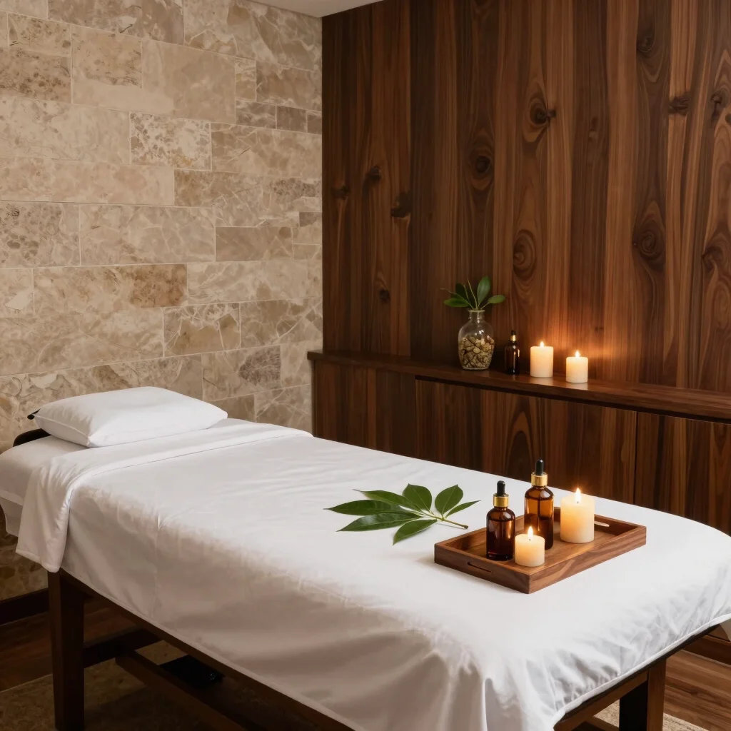 Signature Teak Wood Sanctuary Massage